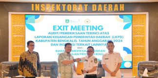 Exit Meeting Pemeriksaan Atas LKPD Tim BPK RI, Sekda Ersan Tegaskan PD Konsisten Tindaklanjuti Rekomendasi