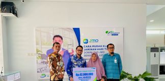 Wakil Bupati Serahkan Santunan BPJS Ketenagakerjaan untuk 3 Ahli Waris Warga Aceh Barat