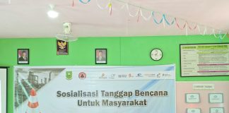 SKK Migas dan KKKS Sosialisasikan Tanggap Bencana di Desa Sebadai Hulu, Natuna