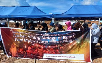 Aksi Damai Warga Rempang, Dukung PSN dan Tolak Intimidasi
