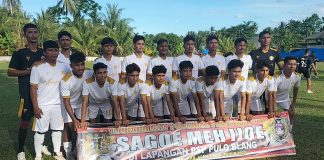 Mutiara Hitam FC Kalahkan Macan Putih 2-1 di Liga PSP Pulau Blang