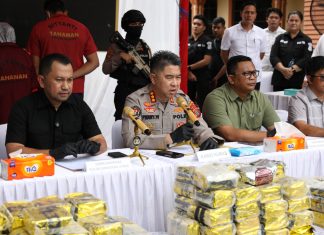 Polda Sumut Gagalkan Peredaran 100 Kg Sabu Dalam Bungkus Kopi, Empat Tersangka dan Dua DPO Terlibat