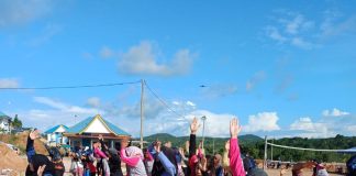 Warga Antusias Ikuti Senam Sehat Setiap Sabtu dan Minggu Pagi di Perumahan Rempang Eco City