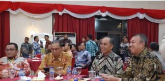 Bupati Bengkalis Hadiri Pisah Sambut Danlanud Roesmin Nurjadin Pekanbaru