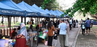 Pasar Minggu Ria Lanud Raden Sadjad, Meriahkan Akhir Pekan Warga Natuna