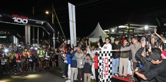 Kapolda NTB Lepas Peserta Rinjani 100 Kategori 36 KM dari Sembalun