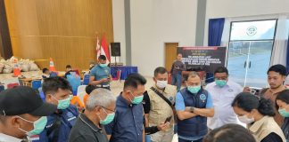 TNI AL Bersama BNN Timbang Ulang Barang Bukti Narkoba 2 Ton di Batam