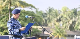 Upacara 17-an di Lanud RSA Natuna, Mantapkan Loyalitas dan Disiplin