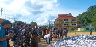 2,5 Juta Batang Rokok Ilegal Tanpa Cukai Dimusnahkan di Anambas, Komitmen Bersama Jaga Kedaulatan Ekonomi Negara