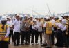 Wakil Kepala BP Batam Tinjau Persiapan Pengoperasian 4 STS Crane dari China