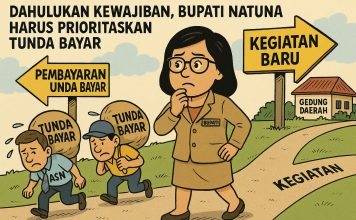 Opini : Dahulukan Kewajiban, Bupati Natuna Harus Prioritaskan Pembayaran Tunda Bayar