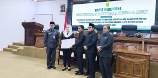 DPRD Natuna Gelar Rapat Paripurna Penyampaian Rekomendasi LKPJ Bupati Tahun Anggaran 2024
