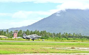 Lanud RSA Natuna Dukung Pengamanan Udara di Laut Natuna Utara