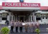 Kantor Pertanahan Natuna Serahkan Sertipikat Aset ke Polres Natuna