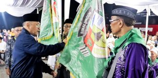 Bupati Simalungun Berangkatkan Jama’ah Calhaj, Berpesan Jaga Kesehatan