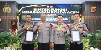 Polres Aceh Timur Raih Sejumlah Penghargaan Bidang Humas