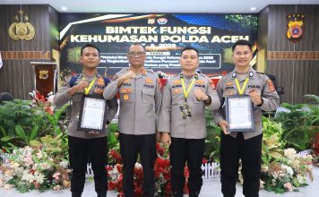 Polres Aceh Timur Raih Sejumlah Penghargaan Bidang Humas