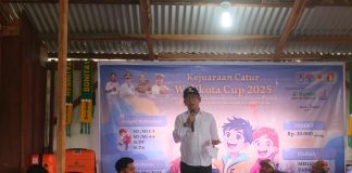 Zulmaeta Buka Secara Resmi Kejuaraan Catur Wali Kota Cup 2025 di Lamak Resto