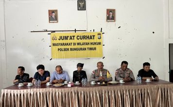 Dekatkan Diri dengan Warga, Polsek Bunguran Timur Gelar Jumat Curhat di Desa Sungai Ulu