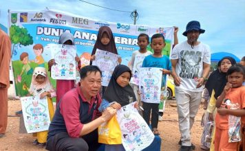Peringati Hari Anak Internasional dan Semarak Hari Lahir Pancasila, PT MEG dan AGP Suguhkan Festival Edukatif di Rempang Eco City