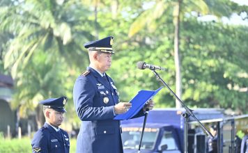 Lanud Raden Sadjad Natuna Gelar Upacara Peringatan Hari Lahir Pancasila Tahun 2025