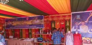 Batik Mangrove Geting Pulur Binaan Harbour Energy Tampil di STQH Anambas