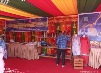 Batik Mangrove Geting Pulur Binaan Harbour Energy Tampil di STQH Anambas