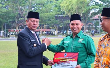 Elzadaswarman Jadi Irup Peringatan Hari Lahir Pancasila di Halaman Balai Kota