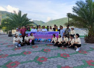 Didampingi Wagub Nyanyang, Bupati Aneng Goro Bersama di Masjid Agung Baitul Makmur Anambas