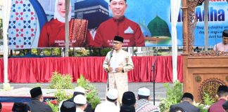 Laksanakan Sholat Bersama Masyarakat, Wabup Bengkalis Ajak Dukung Program Pembangunan