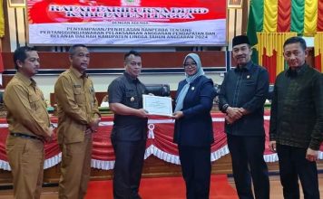 Bupati Lingga Hadiri Rapat Paripurna DPRD, Bahas Tiga Ranperda Strategis dan Pertanggungjawaban APBD 2024