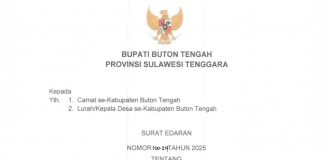Bupati Buton Tengah Keluarkan Surat Edaran Tentang Larangan Pelaksanaan Acara Joget: Upaya Terciptanya Kamtibmas Aman dan Kondusif
