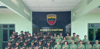 Pangdam I/BB Kunjungi Natuna, Semangati Prajurit dan Serahkan Bantuan Sosial