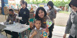 Sambut HUT Bhayangkara ke-76, Bid Dokkes Polda Sumut Gelar Pemeriksaan Kesehatan dan Edukasi di SLB Karya Murni