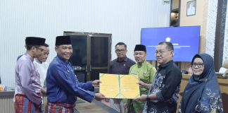 Bupati Bengkalis Terima Audiensi Penerimaan Mahasiswa Baru Pascasarjana UIR dengan Perangkat Daerah