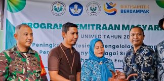 Wujudkan Program Rico Zaki, Kelurahan Tanah Enam Ratus Marelan Gandeng UNIMED Edukasi Pengelolaan Sampah Sebagai Sumber Energi