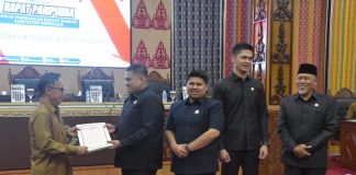 Bupati Bengkalis Terima Laporan Reses Masa Persidangan II Anggota DPRD Tahun Sidang 2025