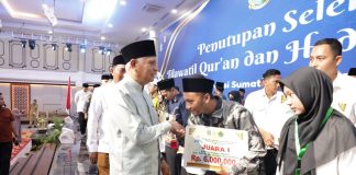 Kota Medan Juara Umum STQH Ke XIX Tingkat Provinsi Sumut