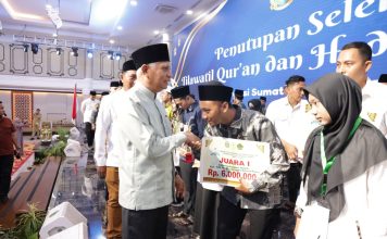 Kota Medan Juara Umum STQH Ke XIX Tingkat Provinsi Sumut