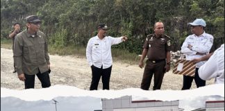 Kebut Pembangunan Infrastruktur, Bupati Buteng Tinjau Lokasi Pembangunan Kejaksaan Negeri dan RSUD