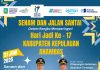Semangat Sehat dan Hadiah Meriah Warnai Peringatan HUT ke-17 Anambas