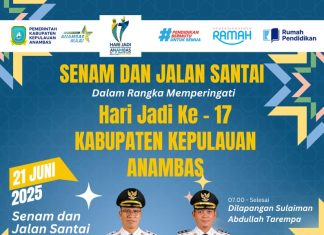 Semangat Sehat dan Hadiah Meriah Warnai Peringatan HUT ke-17 Anambas