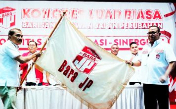 KLB 2025, Fran Ansanay Resmi Nahkodai Bara JP : Serukan Literasi dan Ekonomi Kerakyatan