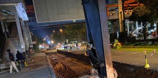 Tindaklanjuti Laporan Masyarakat, BP Batam Lakukan Perbaikan Jalan Letjen Suprapto SP Plaza