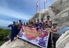 Semangat Hari Bhayangkara ke-79, Polsek Siantan Kibarkan Merah Putih di Pulau Tokong Nanas