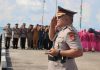 Sambutan Hari Bhayangkara ke-79, Polres Lingga Gelar Upacara Tabur Bunga
