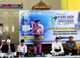 Zikir dan Tausiah Awali Peringatan Hari Jadi ke-17 Kabupaten Kepulauan Anambas