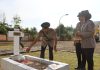Hari Bhayangkara Ke-79, Polres Natuna Upacara Ziarah Makam Pahlawan Sebagai Tanda Penghormatan