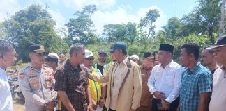 Menteri PUPR Tinjau Proyek Irigasi Jambo Aye, Pejabat Aceh Timur Tak Tampak Hadir