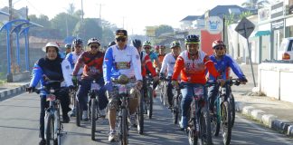 Dengan Sepeda Ontel, Elzadaswarman Ikut Meriahkan Gowes Silaturahmi 4